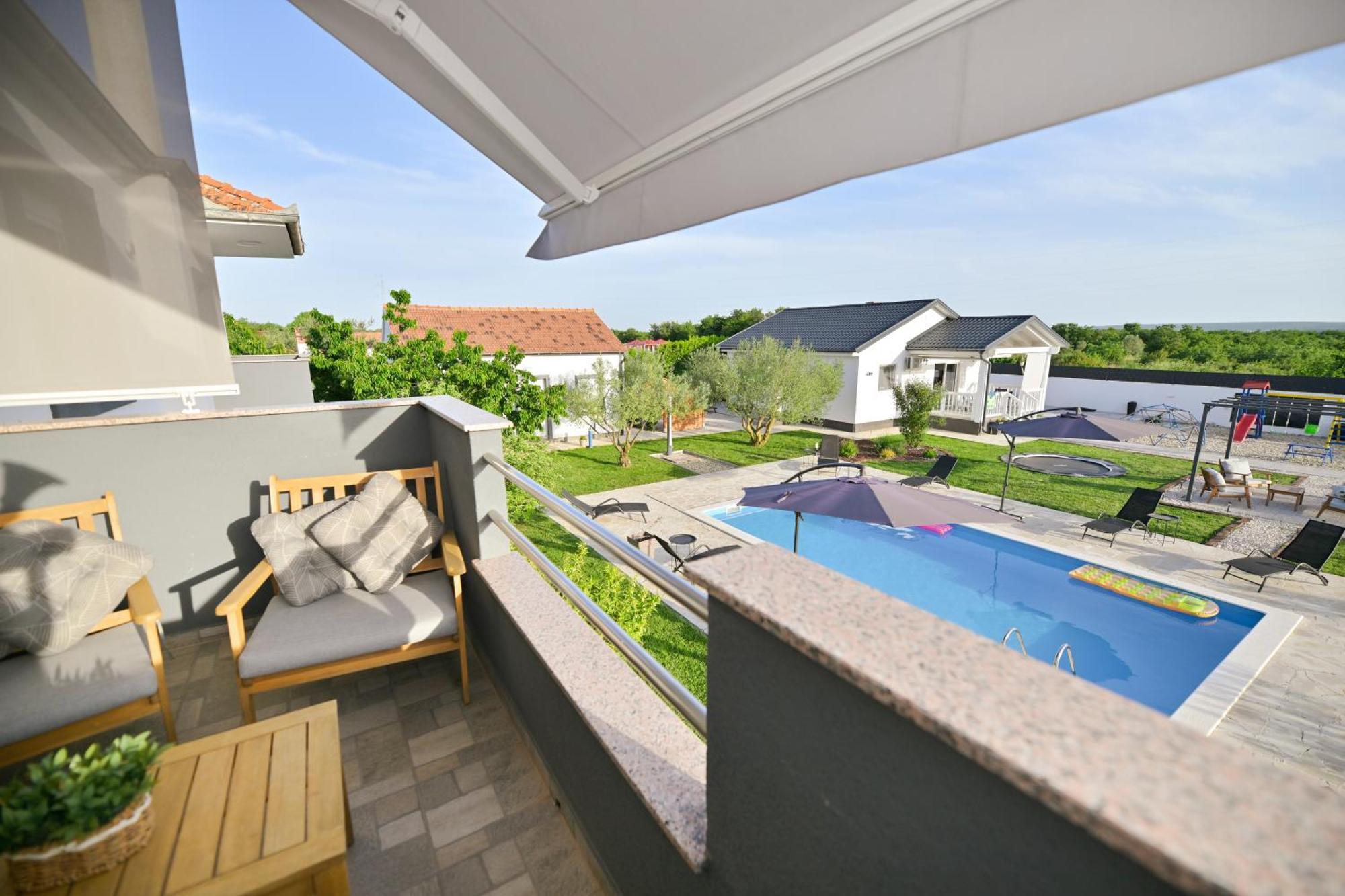 Apartment Amelie - With Pool And Sauna! Galovac  Dış mekan fotoğraf